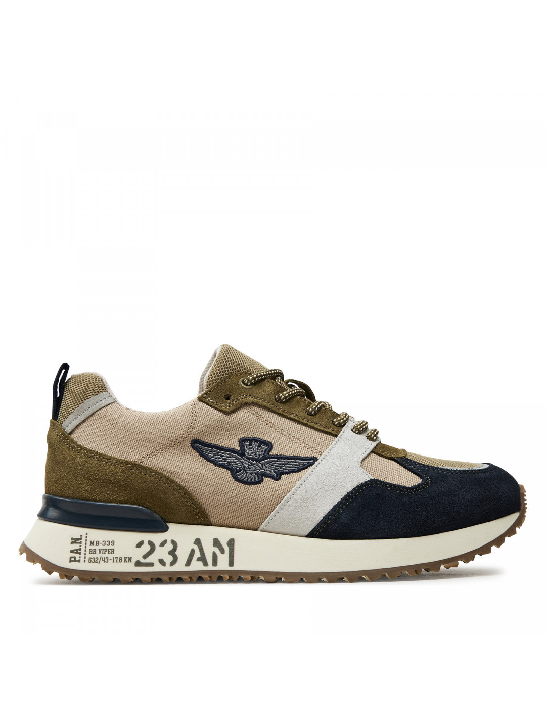 Sneakersy Aeronautica Militare 241SC265CT3298 Khaki